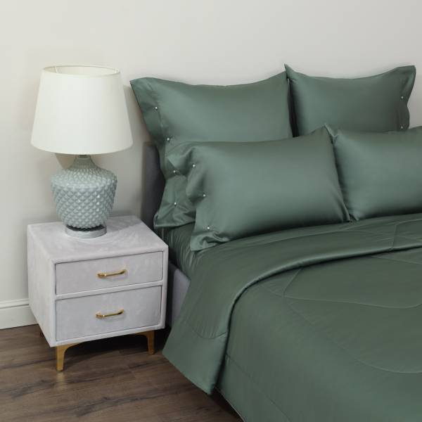 Premium Mako (тем зеленый) Простыня 240х260