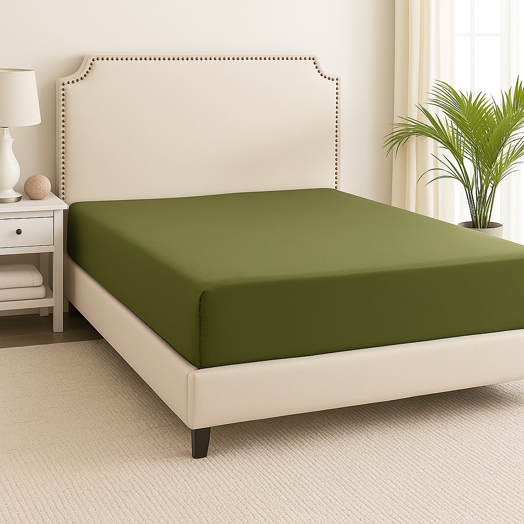 Трисс (хаки) Простыня 90х200х20