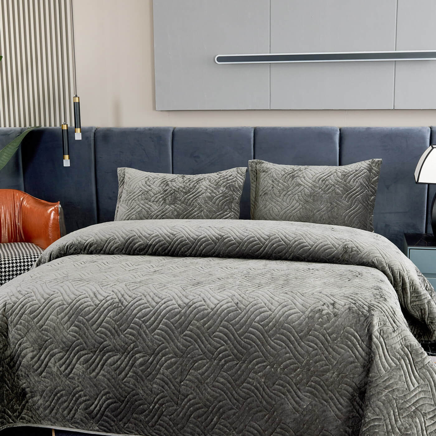 Деварта (стоун) Покрывало 240x260