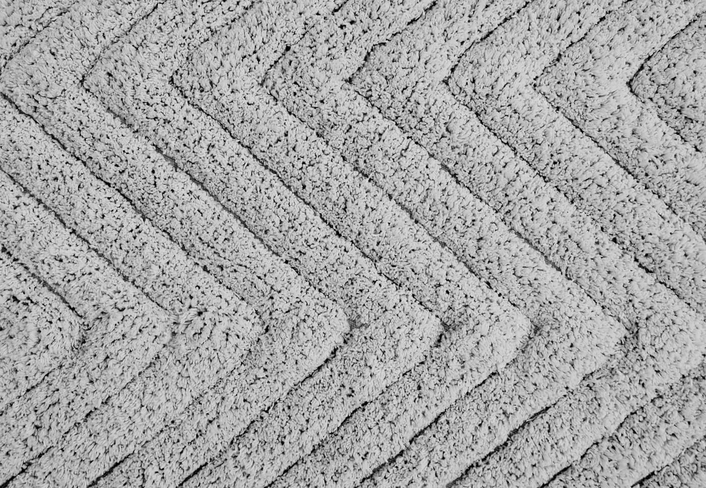 Vittorio (серый) Набор ков. для ванной комнаты 60х100 и 50х50см