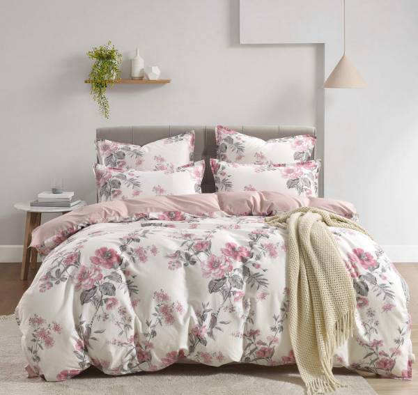 Лилиот (розовый) КПБ сатин 1.6