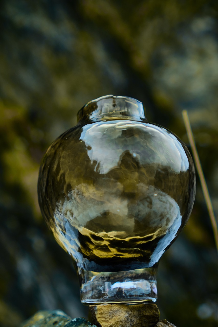 Мидори Ваза Стеклянная 31.5х23х29см