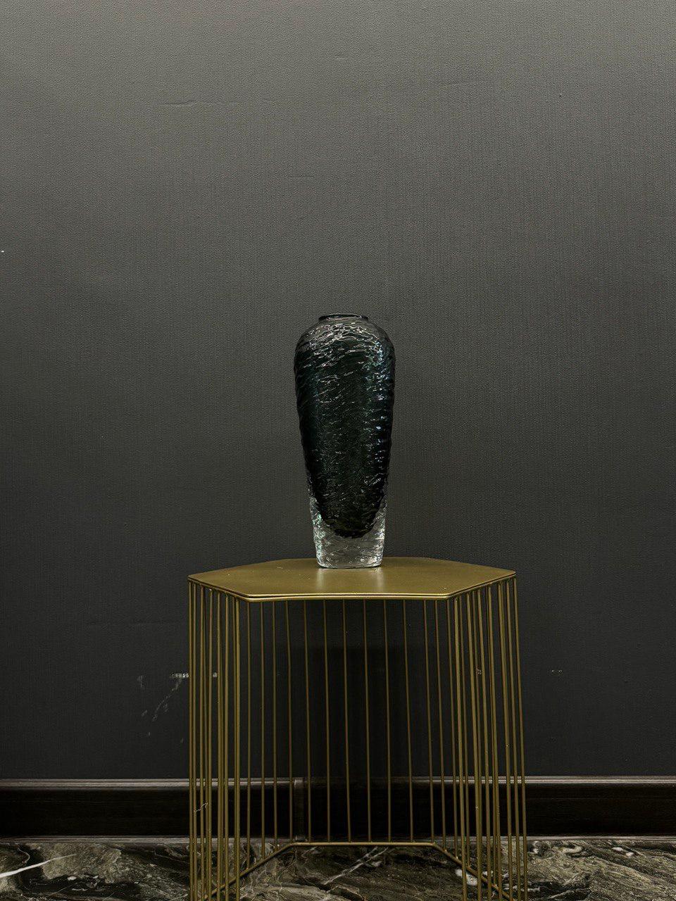 Юмико Ваза Стеклянная 13.5х11х32.5см