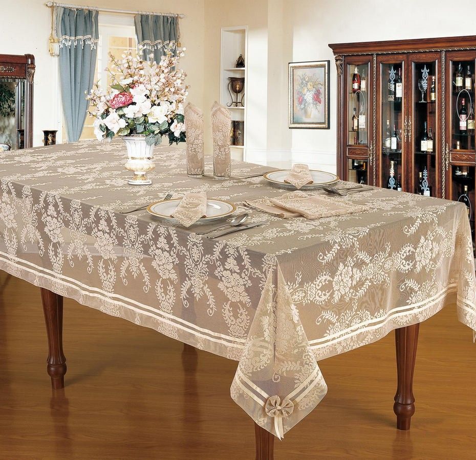 Мишель (беж) Скатерть 180х180