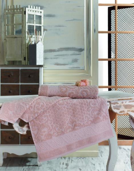 ANJI (гр.роз) 50х90 Полотенце Жаккард 