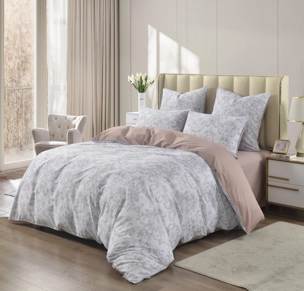 Бергамо КПБ сатин Евро 4н