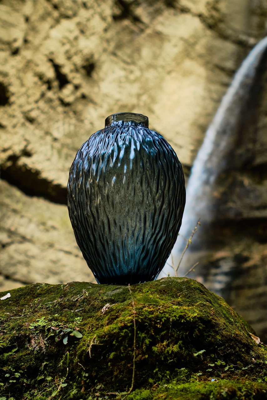 Юмико Ваза Стеклянная 30.5х30.5х37см