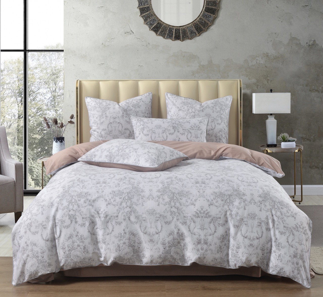 Бергамо КПБ сатин Евро 4н