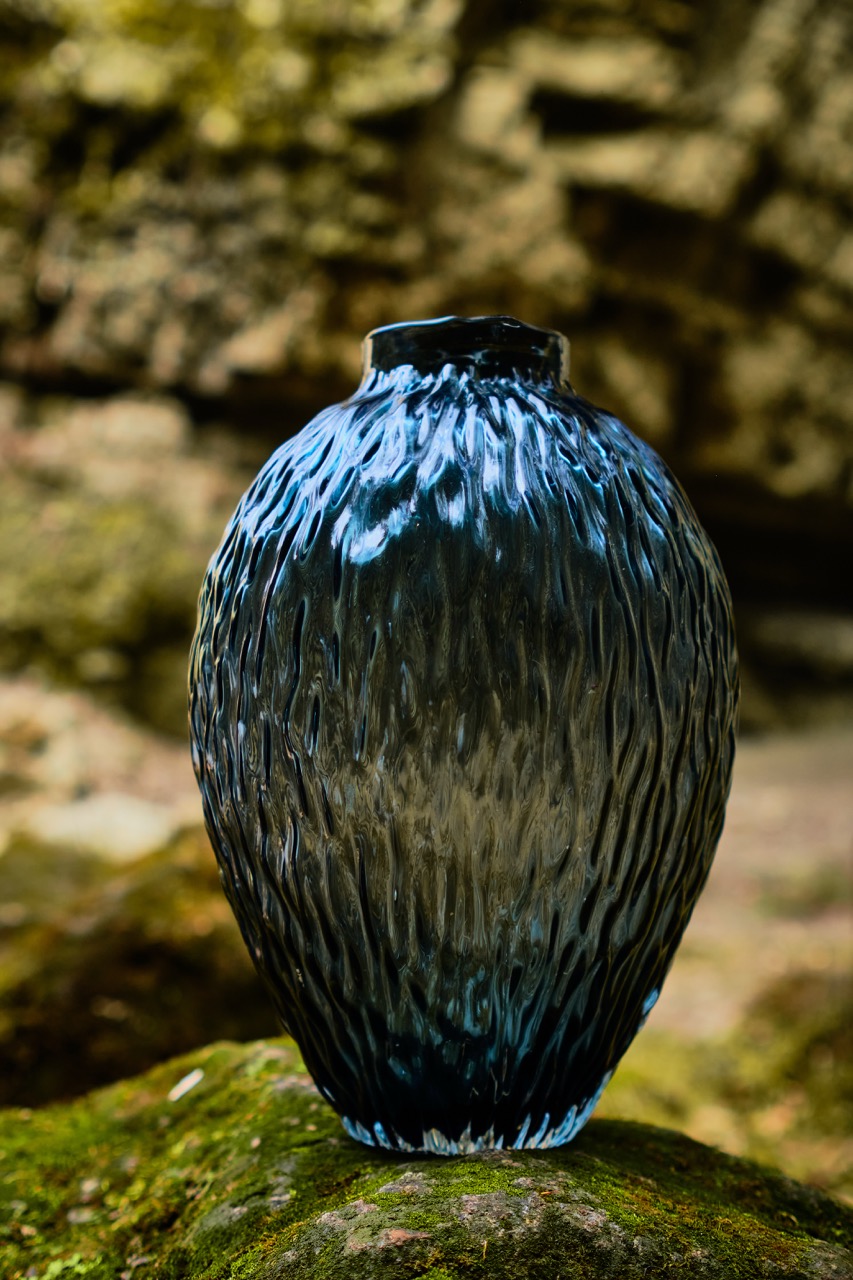 Юмико Ваза Стеклянная 30.5х30.5х37см