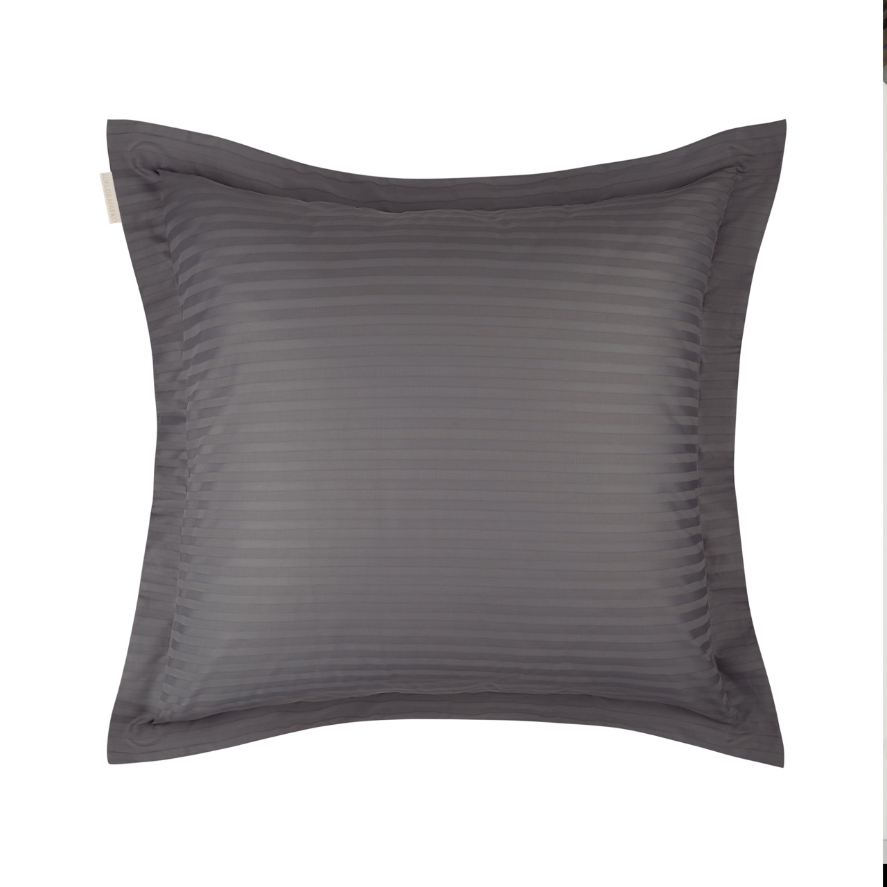 Моне (антрацит) Наволочка 70х70 с ушками 5см (1)