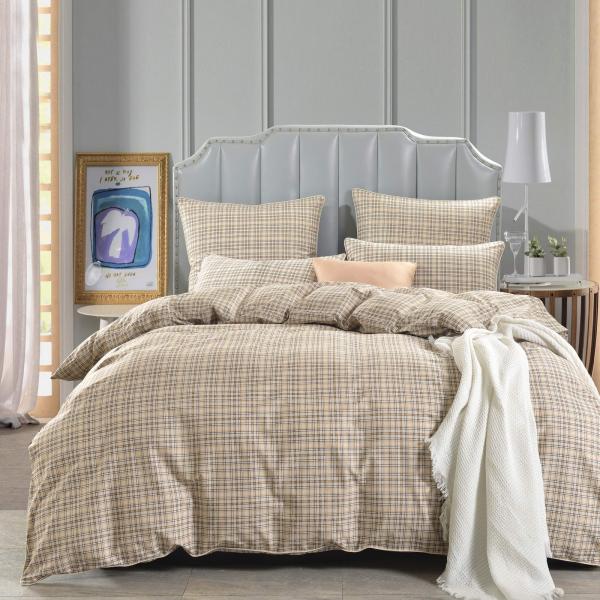 Лавр (беж) КПБ сатин 7Е