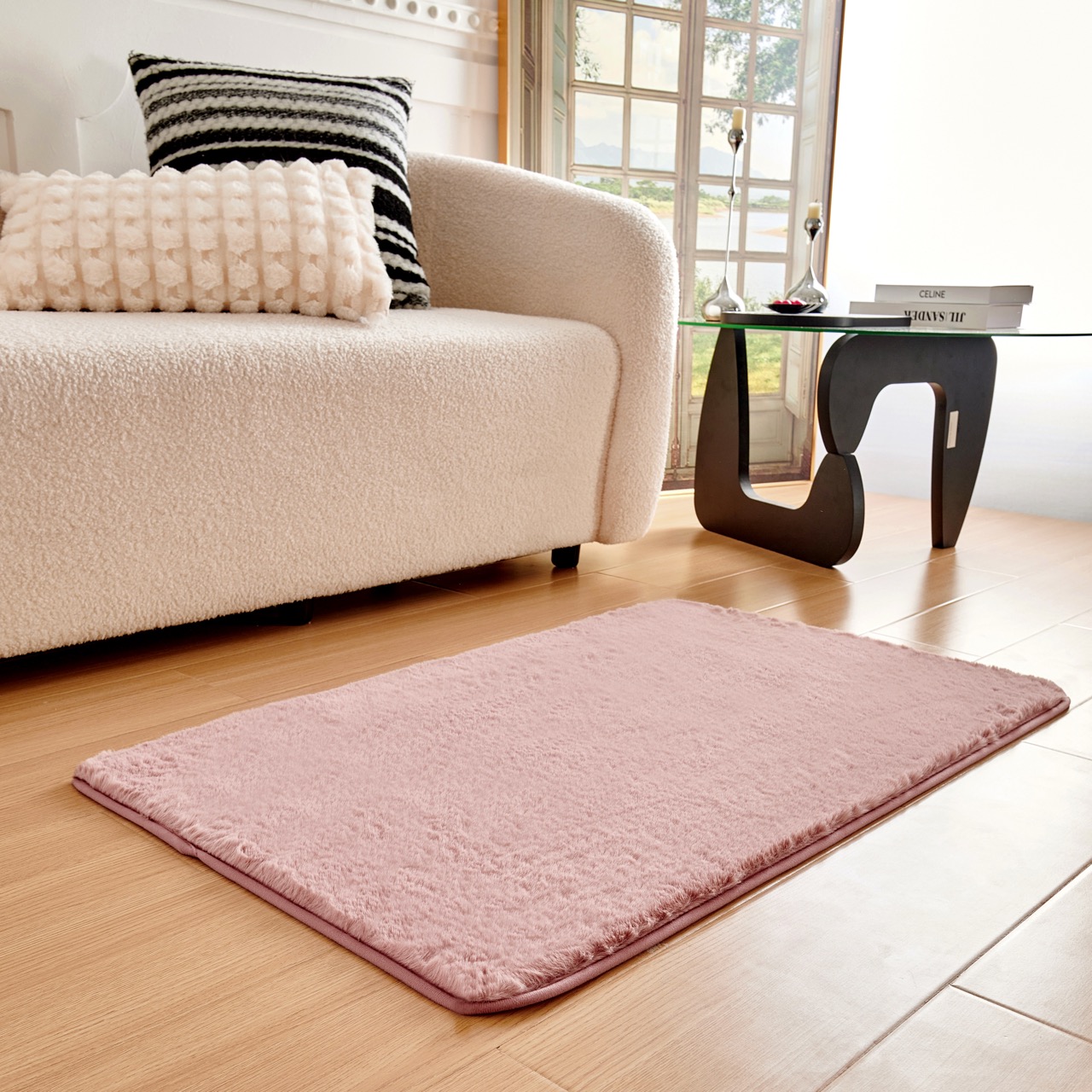 PELLICIA (пеп роза) Набор ков. 60х100 и 50х70