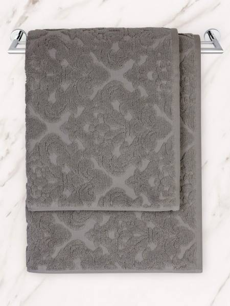 Barbara (серое) 50х90 Полотенце Махровое