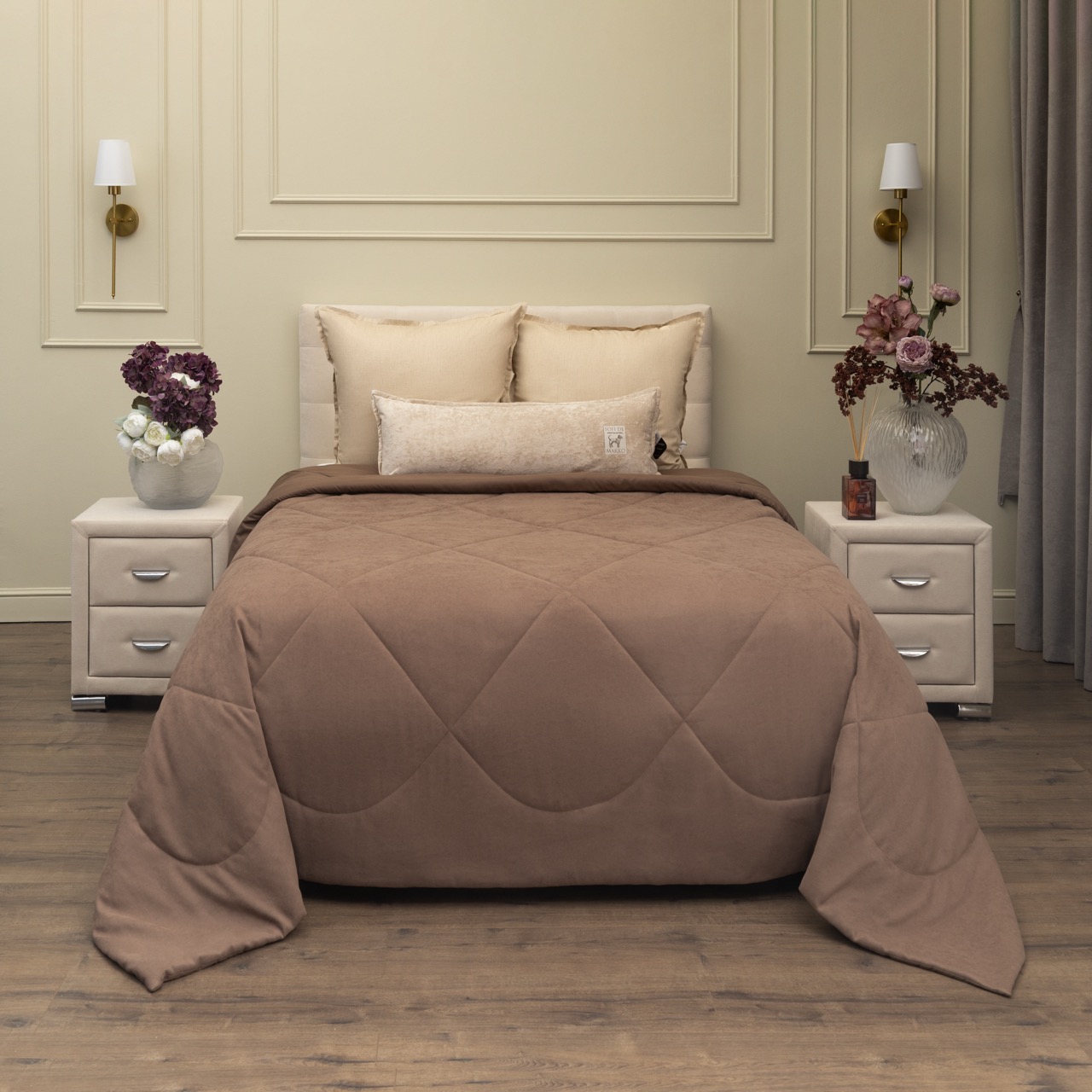 Реймонд (кофе) Покрывало 240х260 Siberia