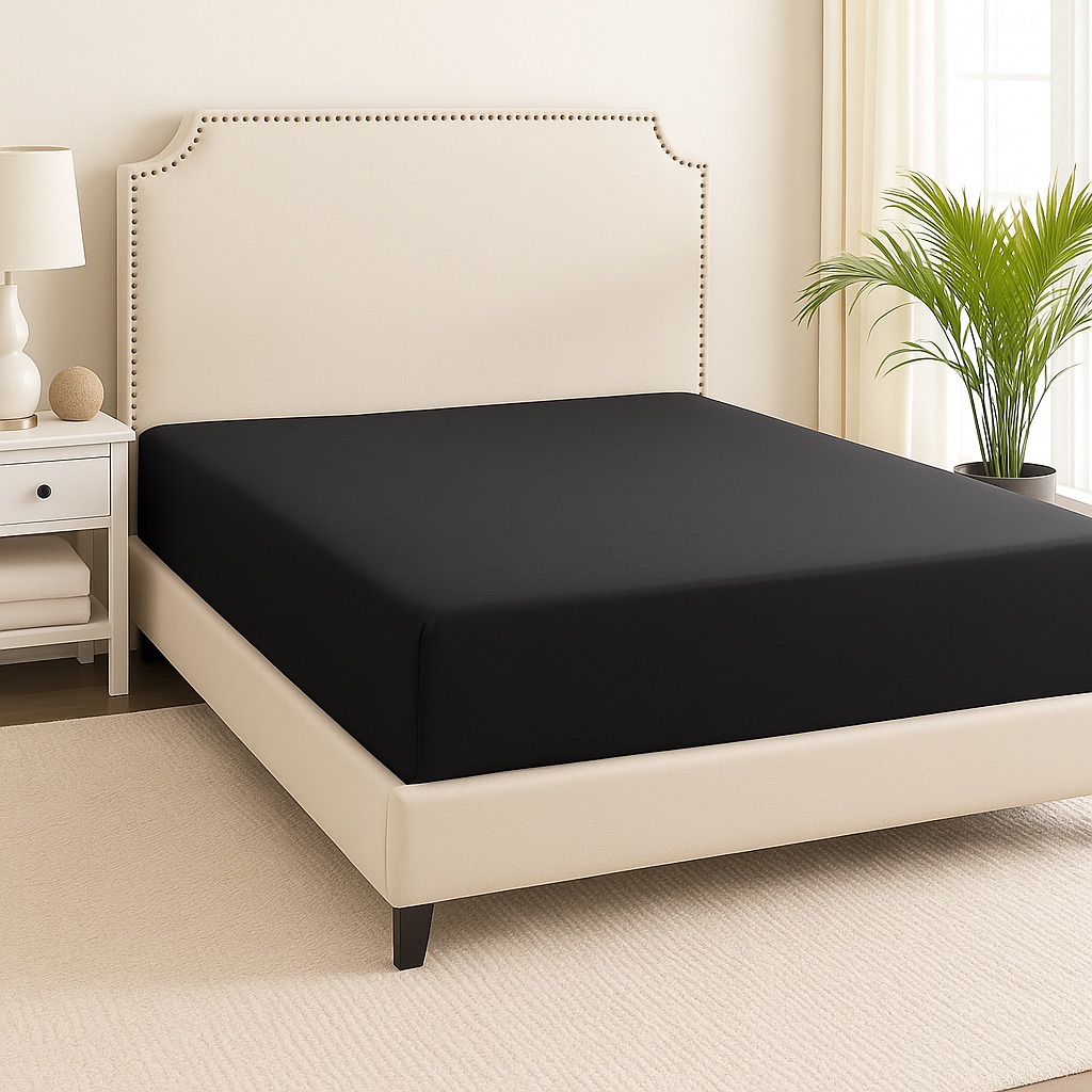 Трисс (черная) Простыня 200х200х20