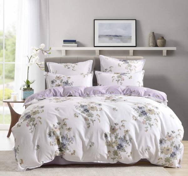 Олби (фиолет) КПБ сатин 7Е