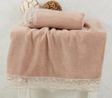 ESTINA (корич) 50x90-70х140 Комп. пол. с гипюром