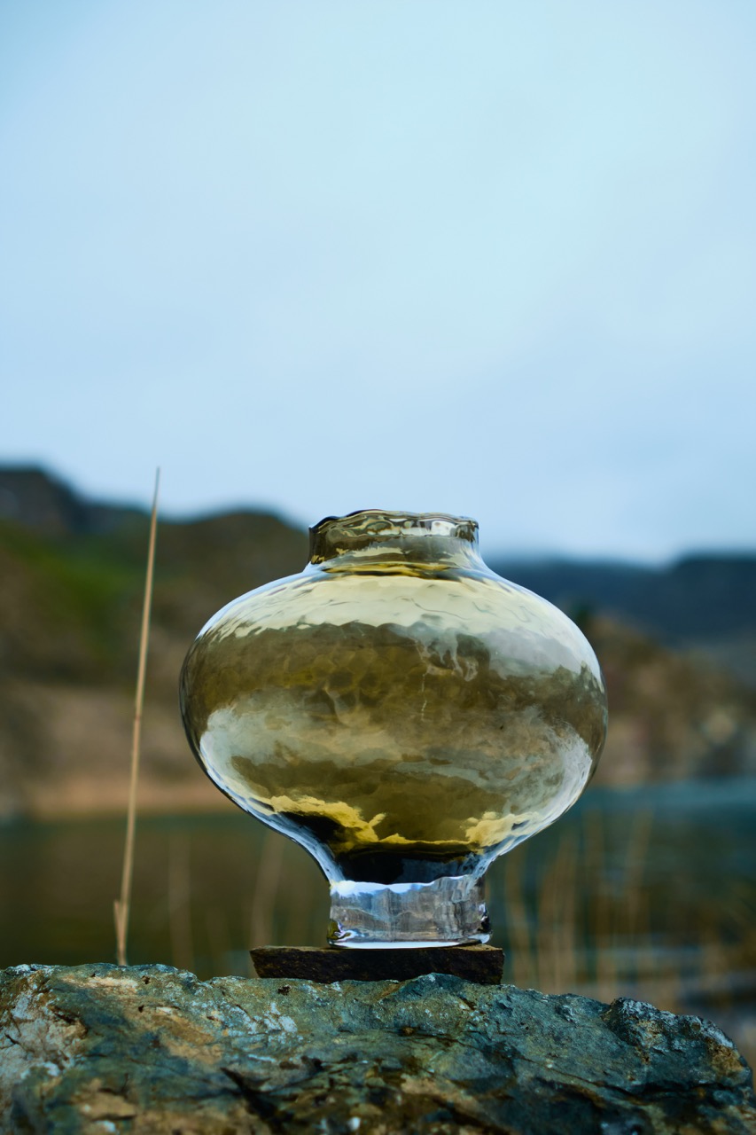 Мидори Ваза Стеклянная 22х16х22.5см