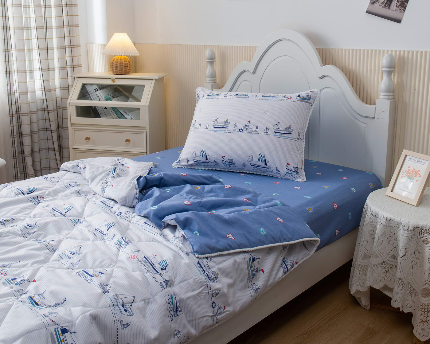 Кораблики (белый) Комплект Детский