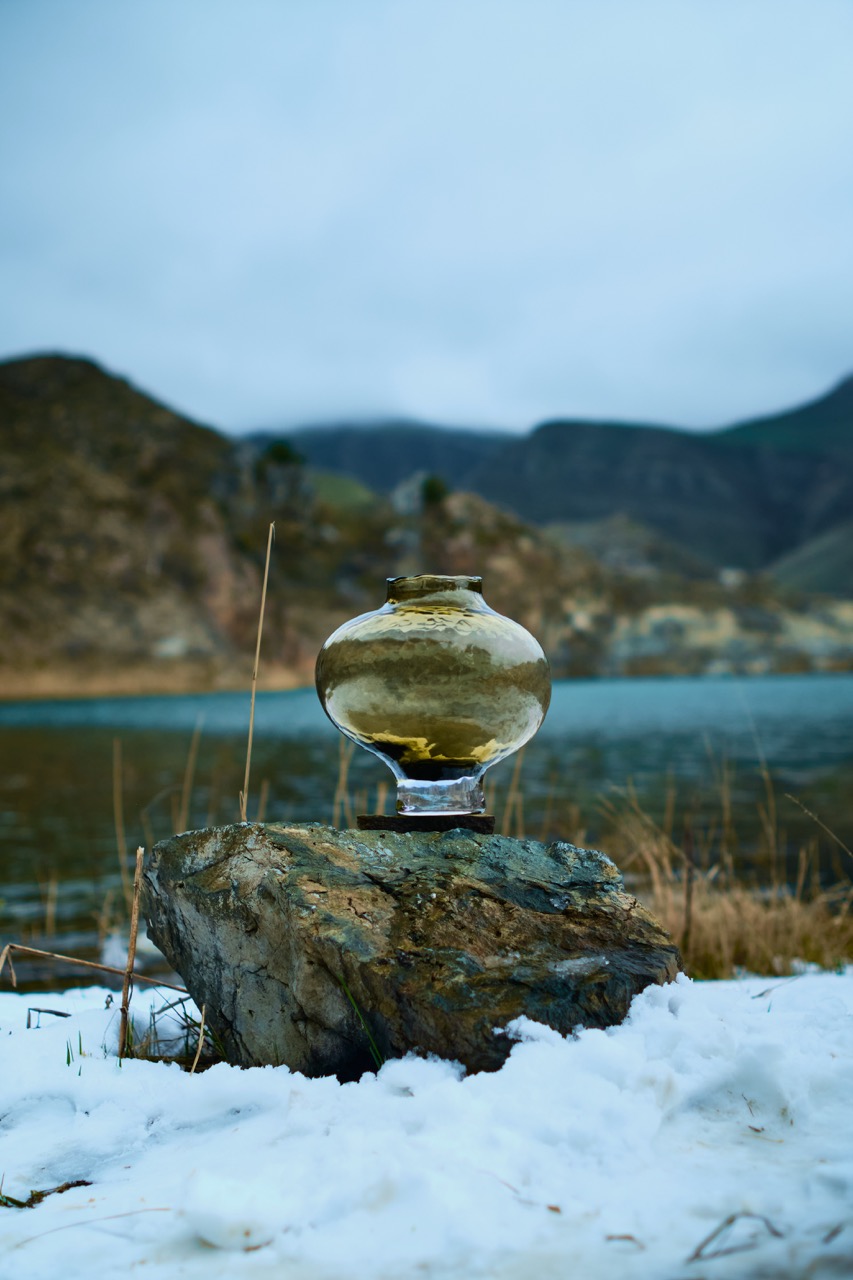 Мидори Ваза Стеклянная 22х16х22.5см