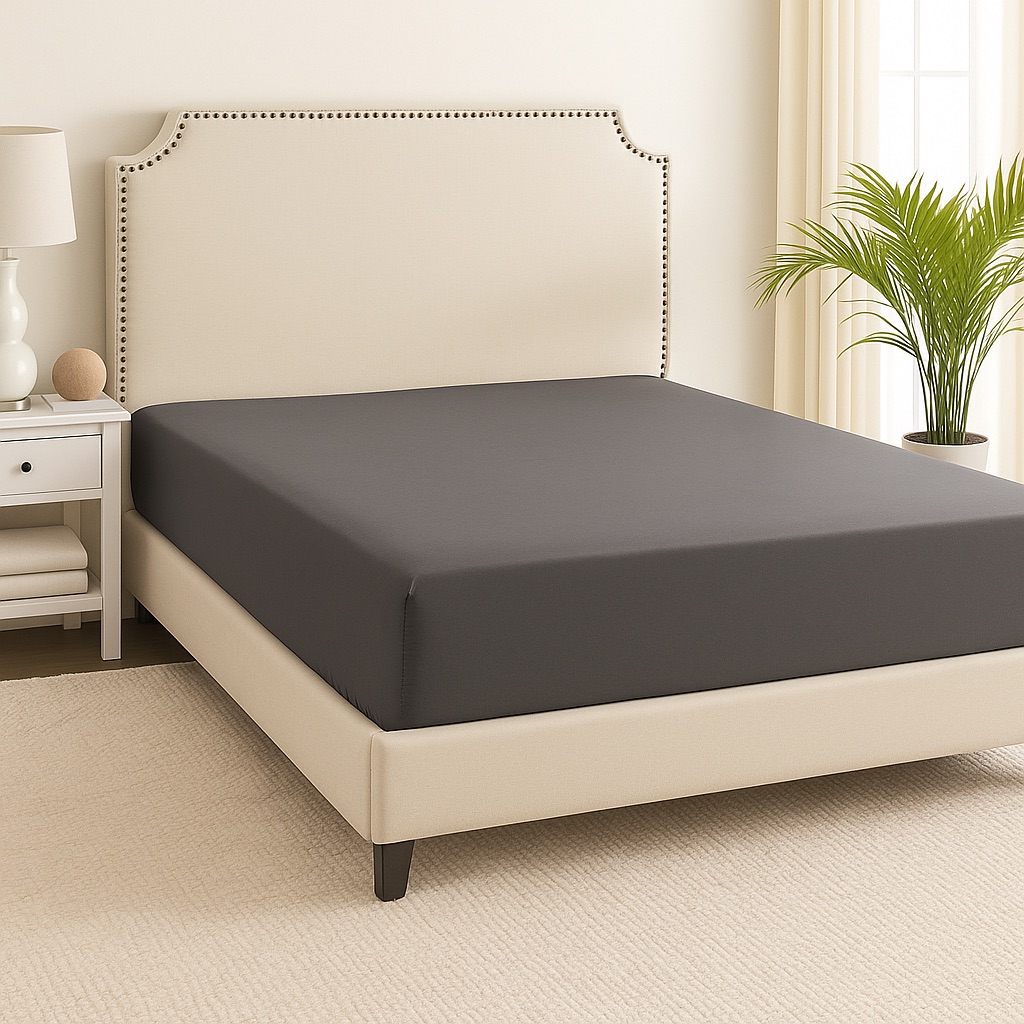 Трисс (антрацит) Простыня 180х200х20