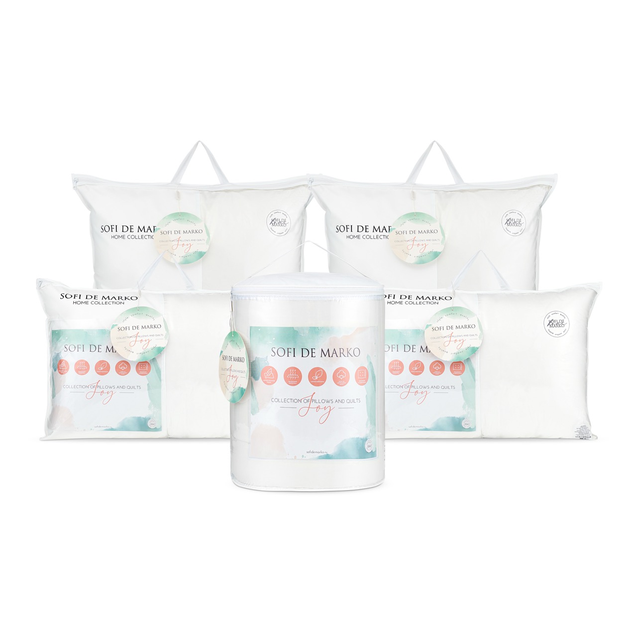 JOY (белый) Подушка 50х70