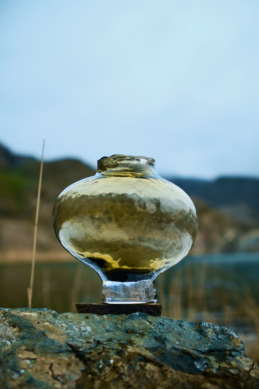 Мидори Ваза Стеклянная 22х16х22.5см