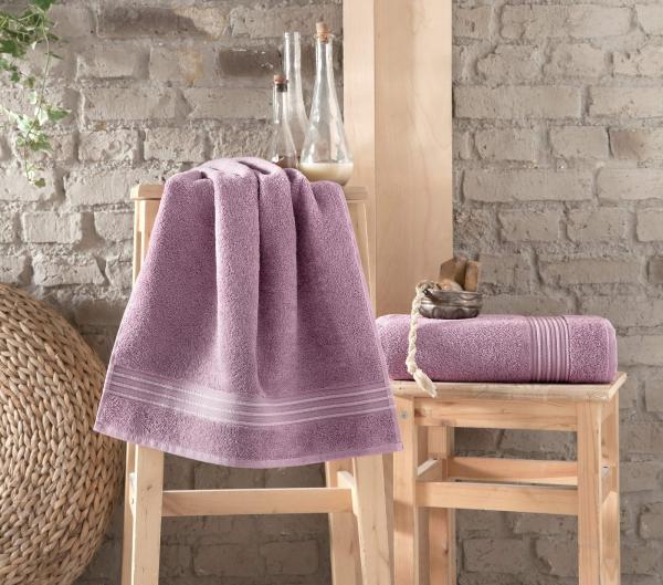 BLEND (гр.роз) 70х140 Полотенце Махровое