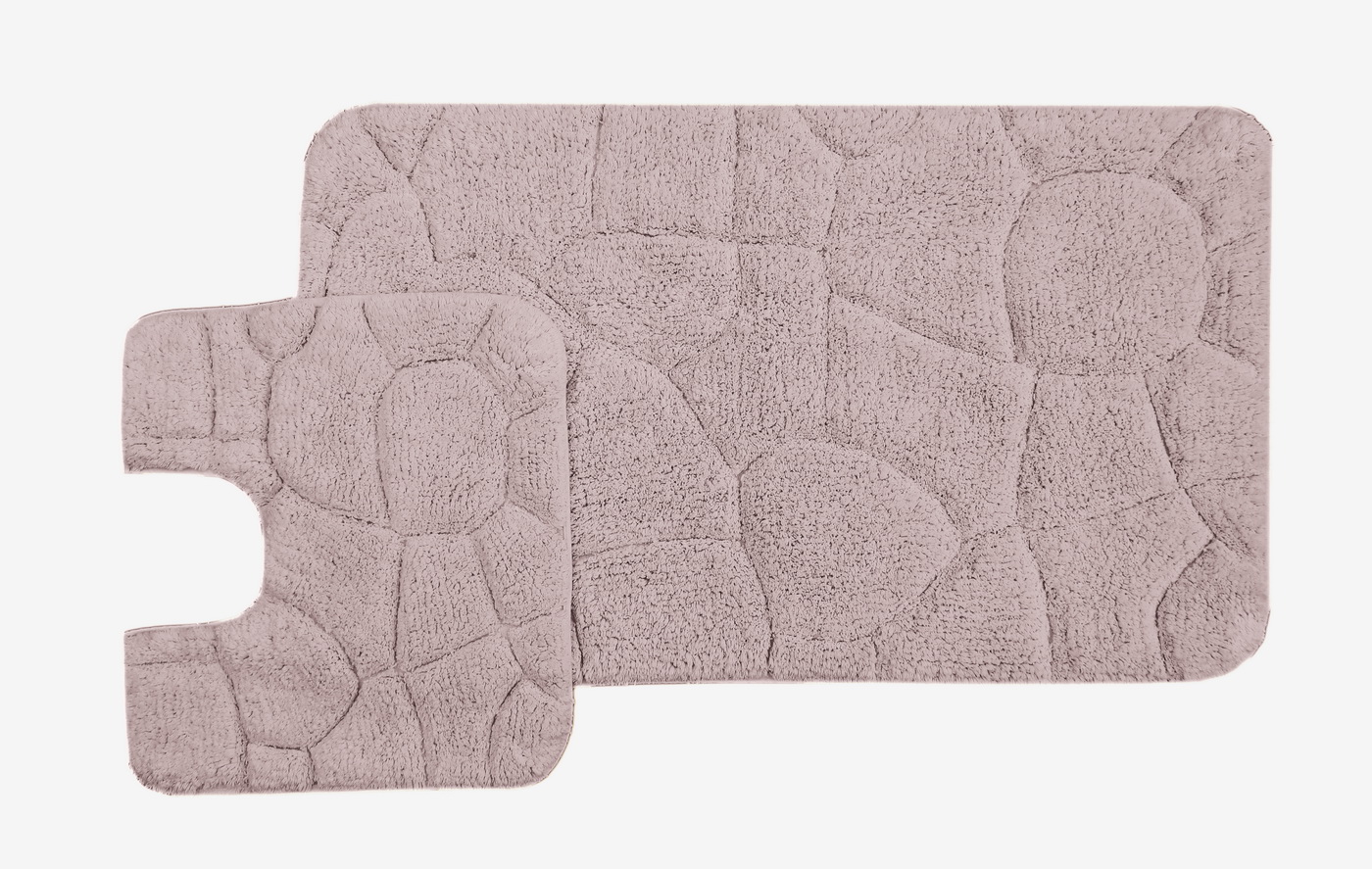 Moretto (мокко) Набор ков. для ванной комнаты 60х100 и 50х50см