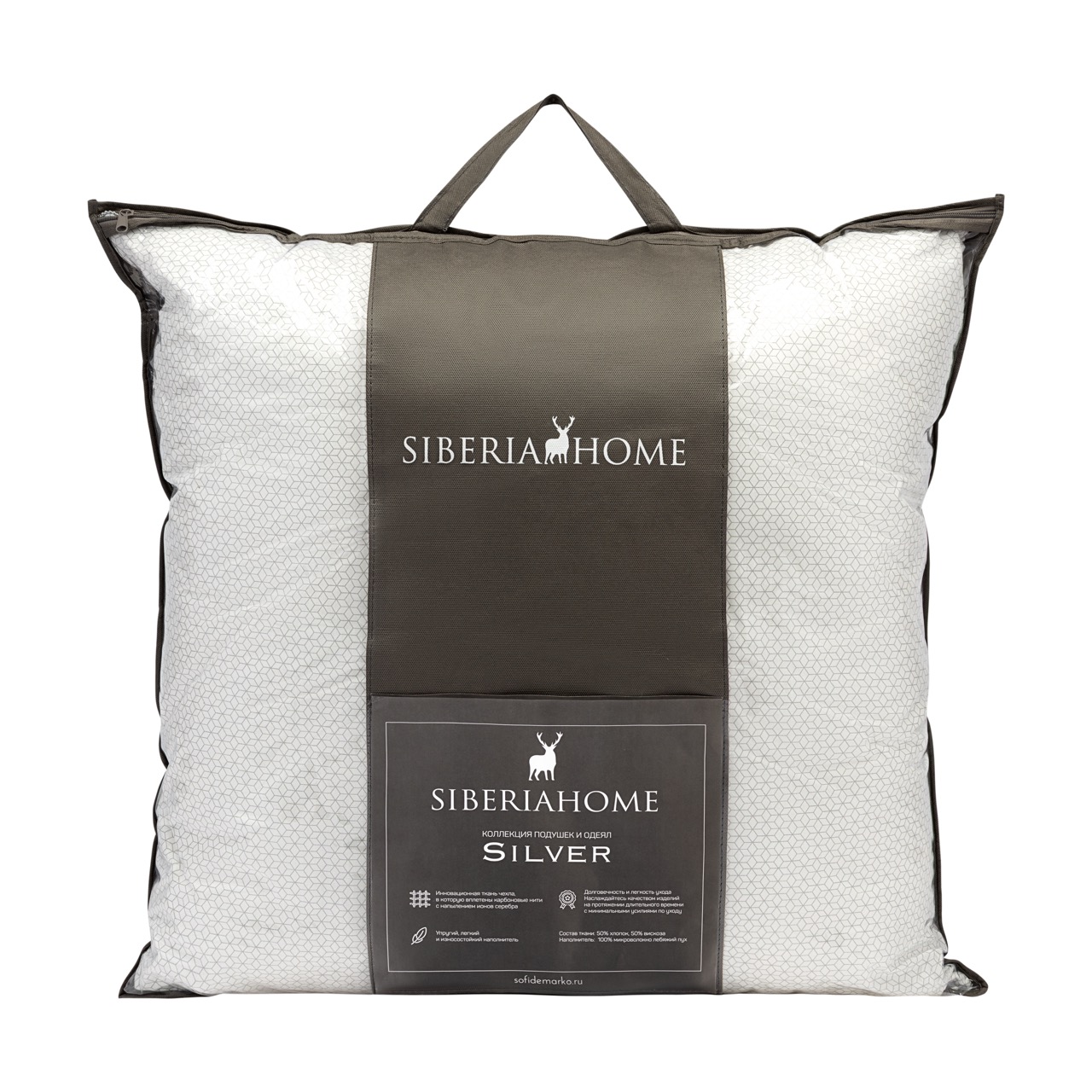 Silver Подушка 70х70 Siberia