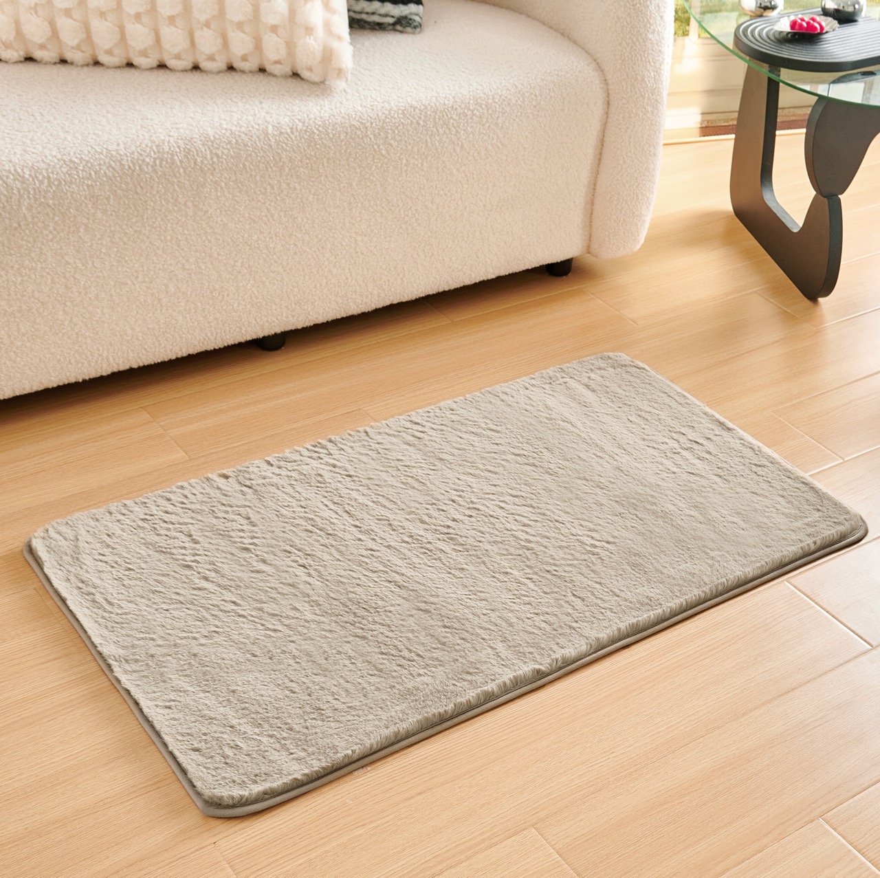 PELLICIA (бежевая) Набор ков. 60х100 и 50х70