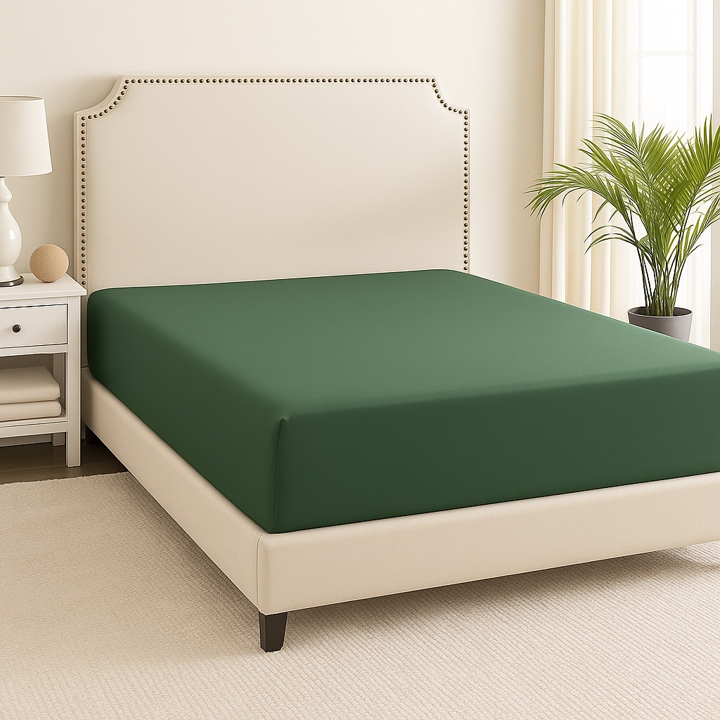 Трисс (зеленая) Простыня 160х200х20