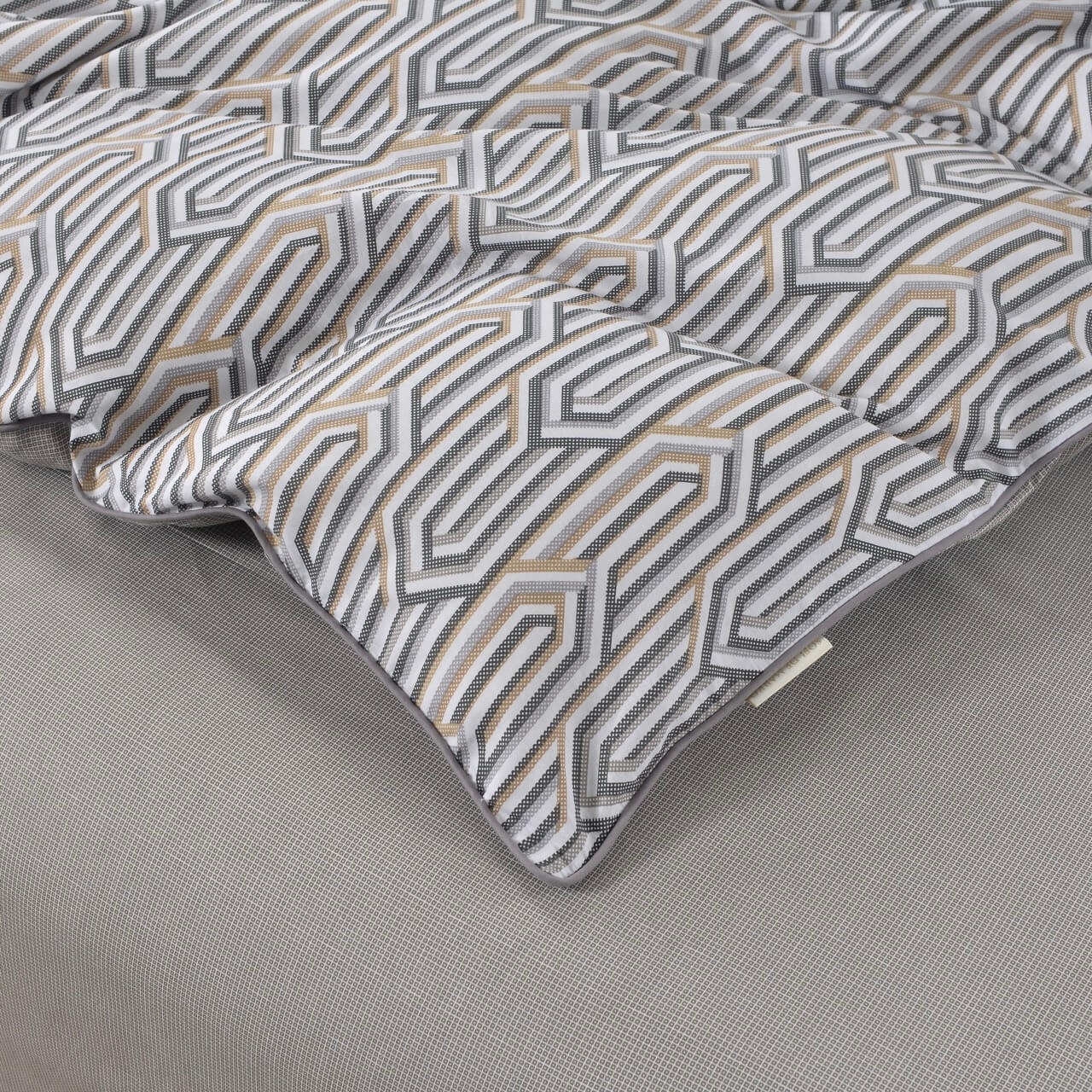 Джерардо (серый) КПБ сатин Евро 4н