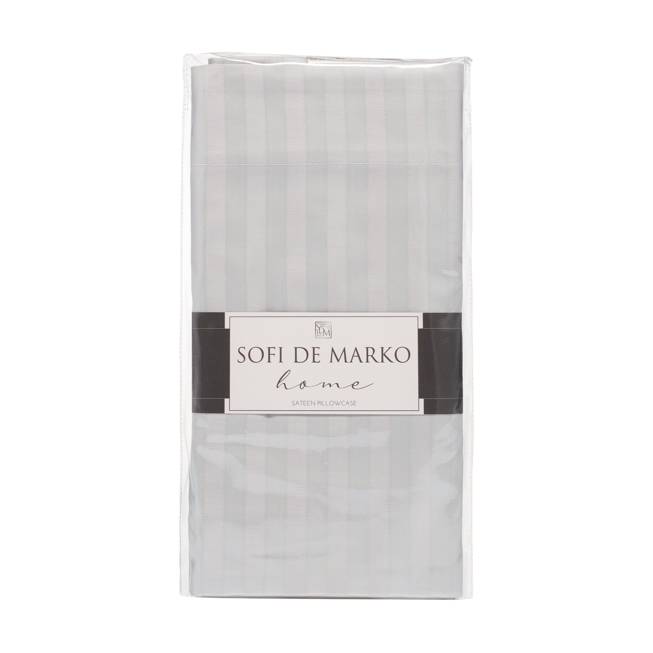 Моне (серый) Наволочка 70х70 с ушками 5см (1)