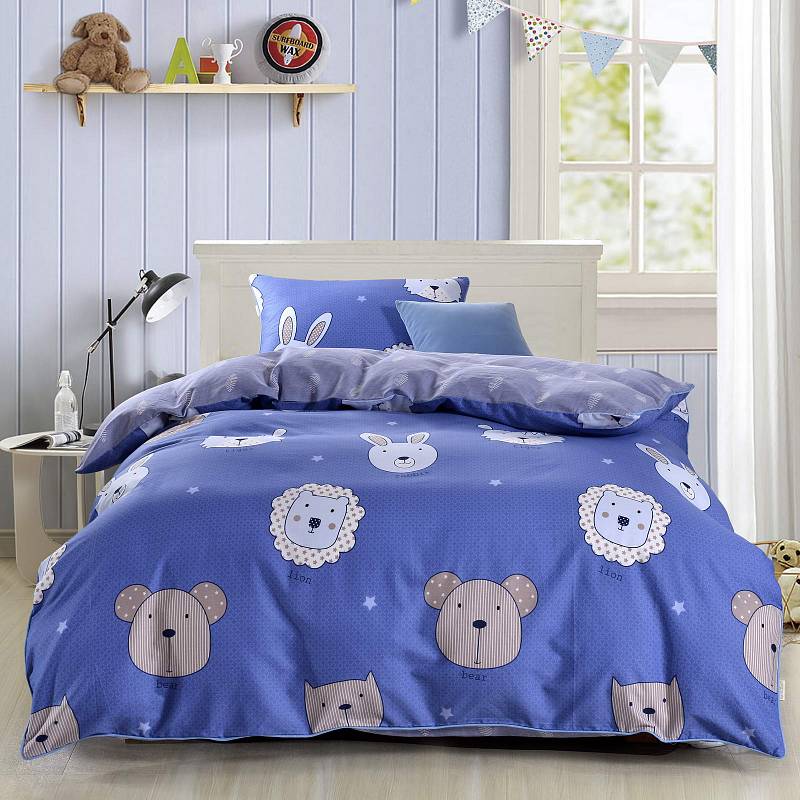 Зоомир (синий) КПБ детский