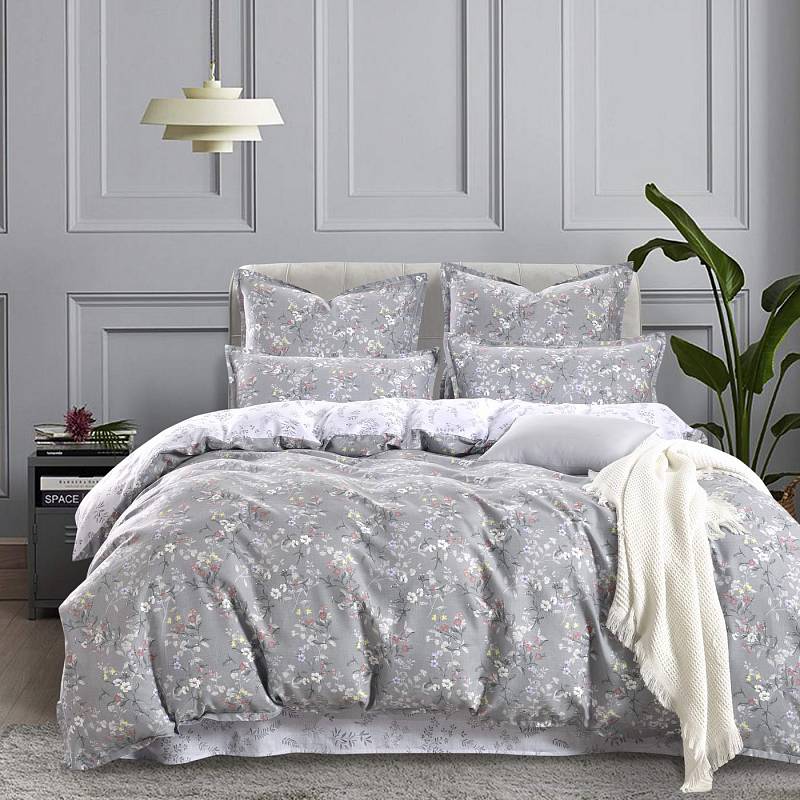 Холли (серая) КПБ сатин 1.6