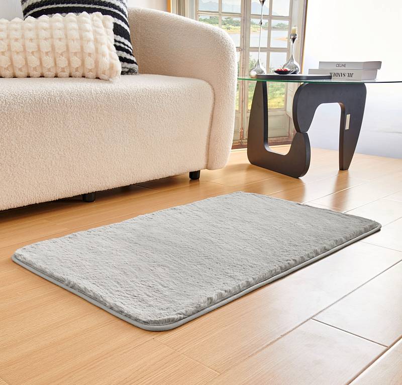 PELLICIA (серая) Набор ков. 60х100 и 50х70