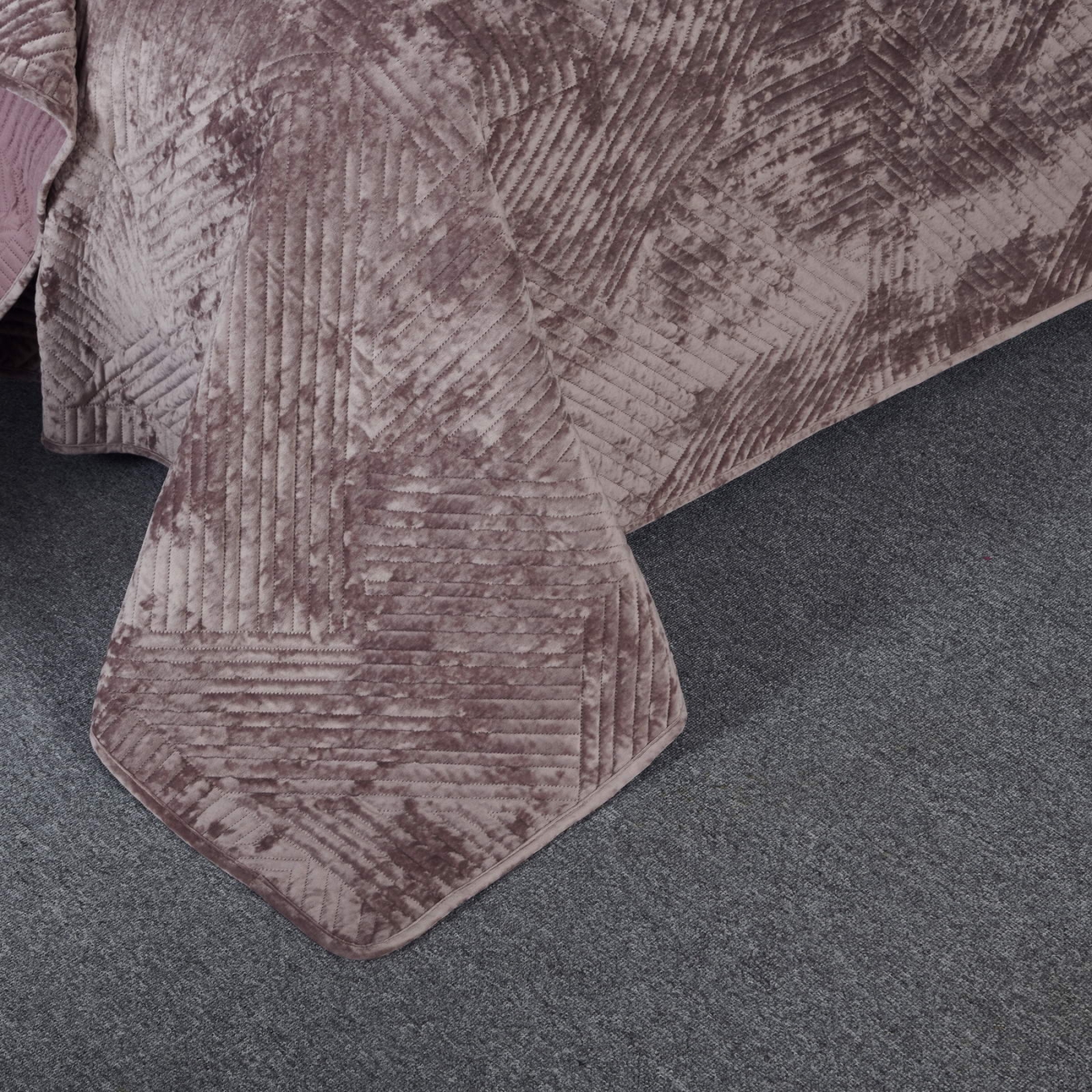 Патрисия (пепел роза 1) Покрывало 160х220