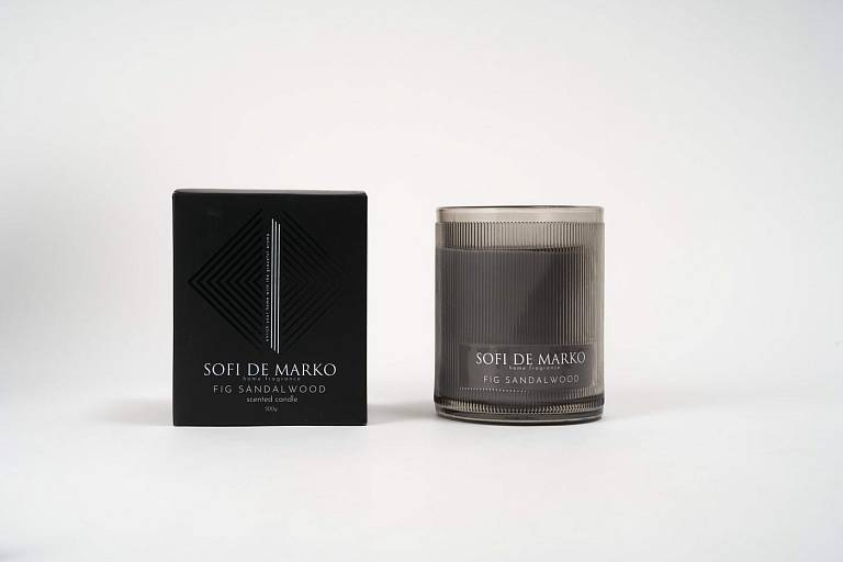 Инжир и сандаловое дерево (Fig Sandalwood) Свеча Ароматическая Большая (500гр)