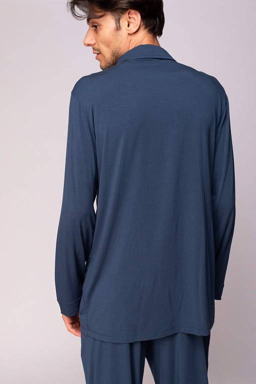 Адам (синяя) XL Пижама Мужская