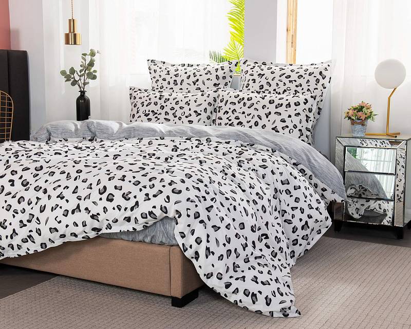 Табио (черно белый) КПБ сатин 7Е