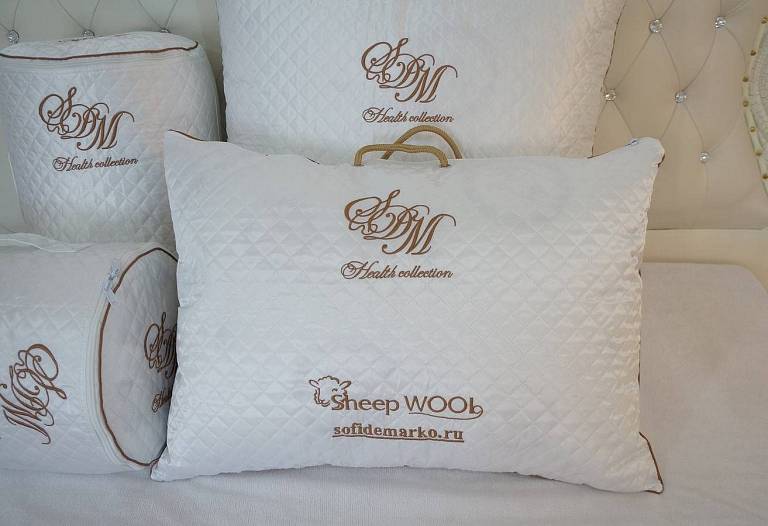 Шерсть (Wool) Подушка 70х70