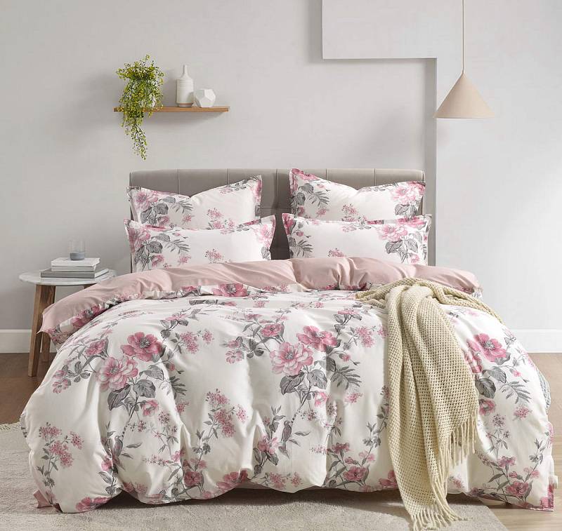 Лилиот (розовый) КПБ сатин 1.6