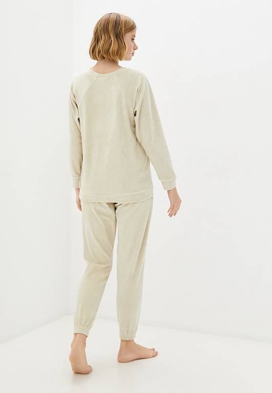 Лорен (беж) XS Костюм велюровый