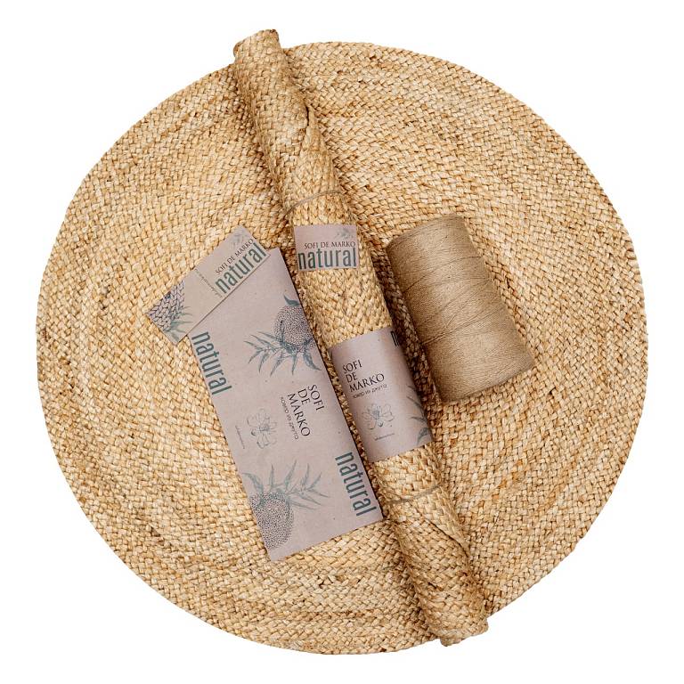 Джут (Jute) №2 Коврик 100х100