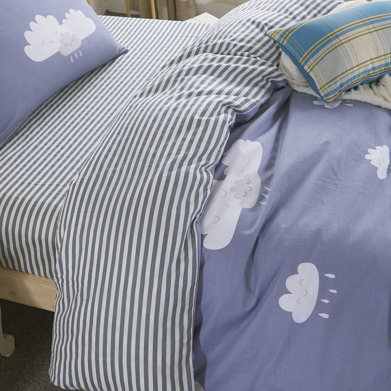 Облачко (фиолет) КПБ детский