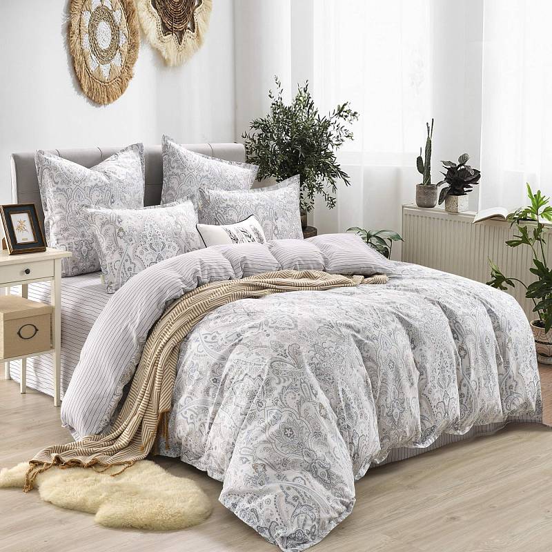 Роуз (беж) КПБ сатин 7Е