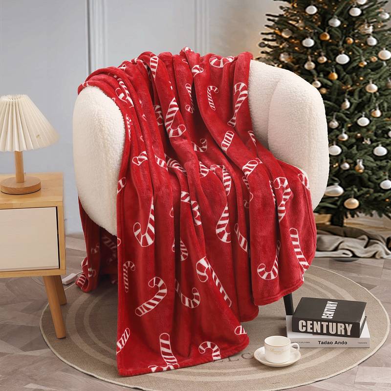 Christmas Сandy (красный) Плед 150х200