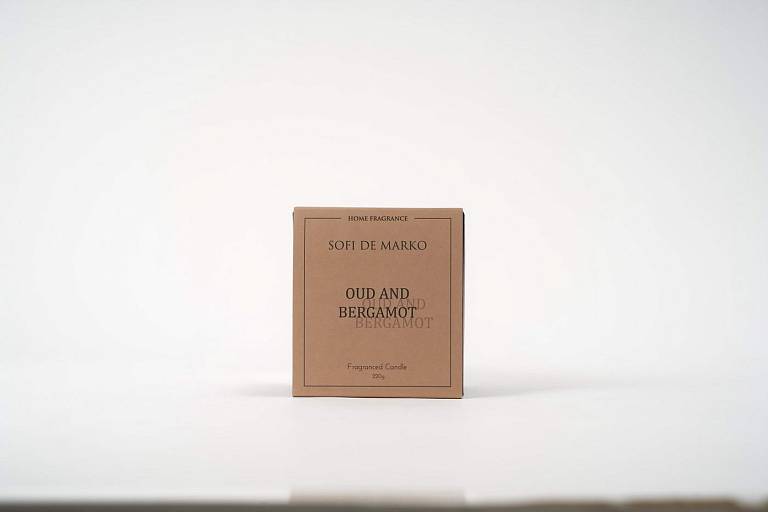Уд и бергамот (Oud and Bergamot) Свеча Ароматическая (220гр)