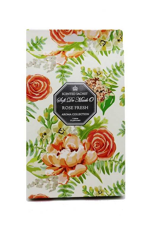 Набор Саше Свежая роза (ROSE FRESH) 4шт